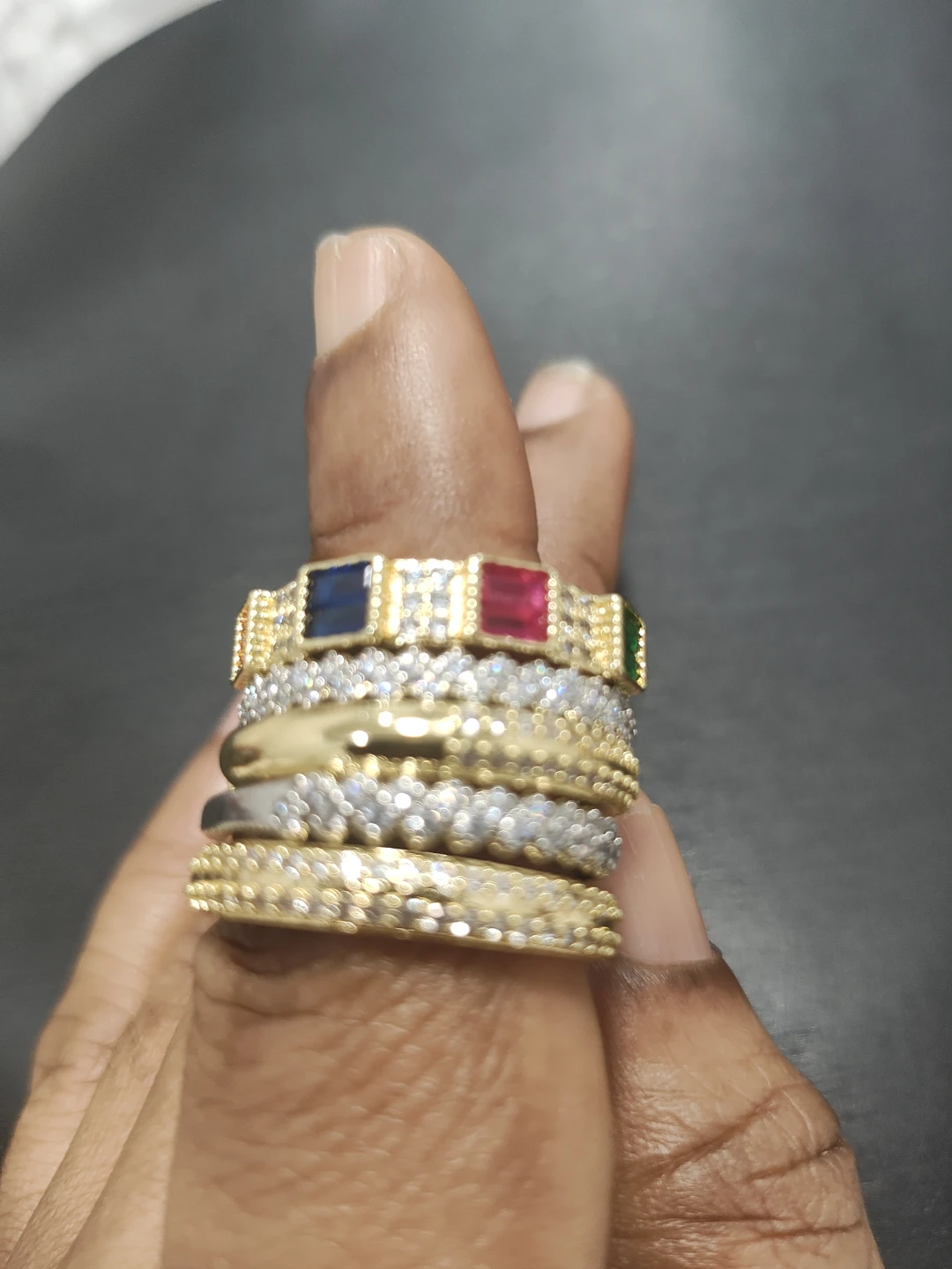 Stackable Rings Set - photo 2