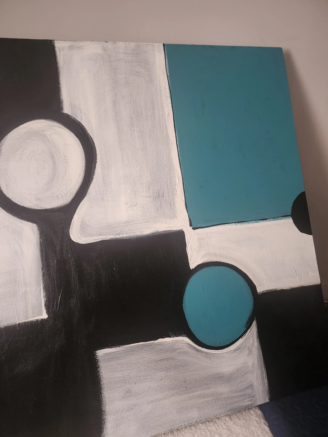 Huge Abstract Canvas Wall Art - photo 3