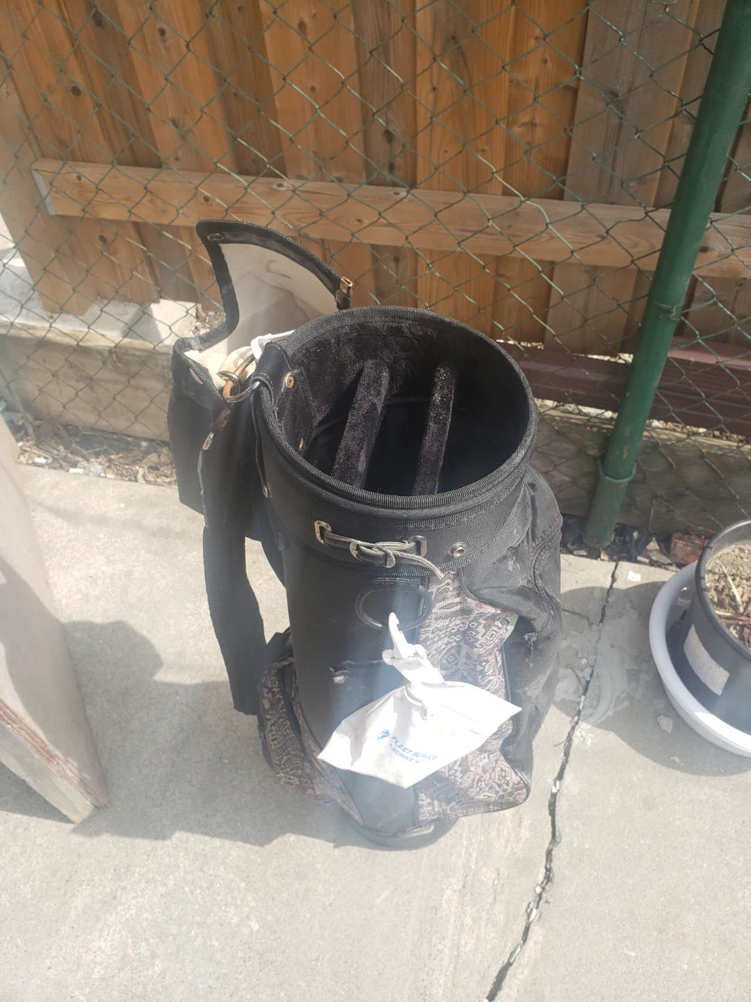 Black Golf Bag - photo 2