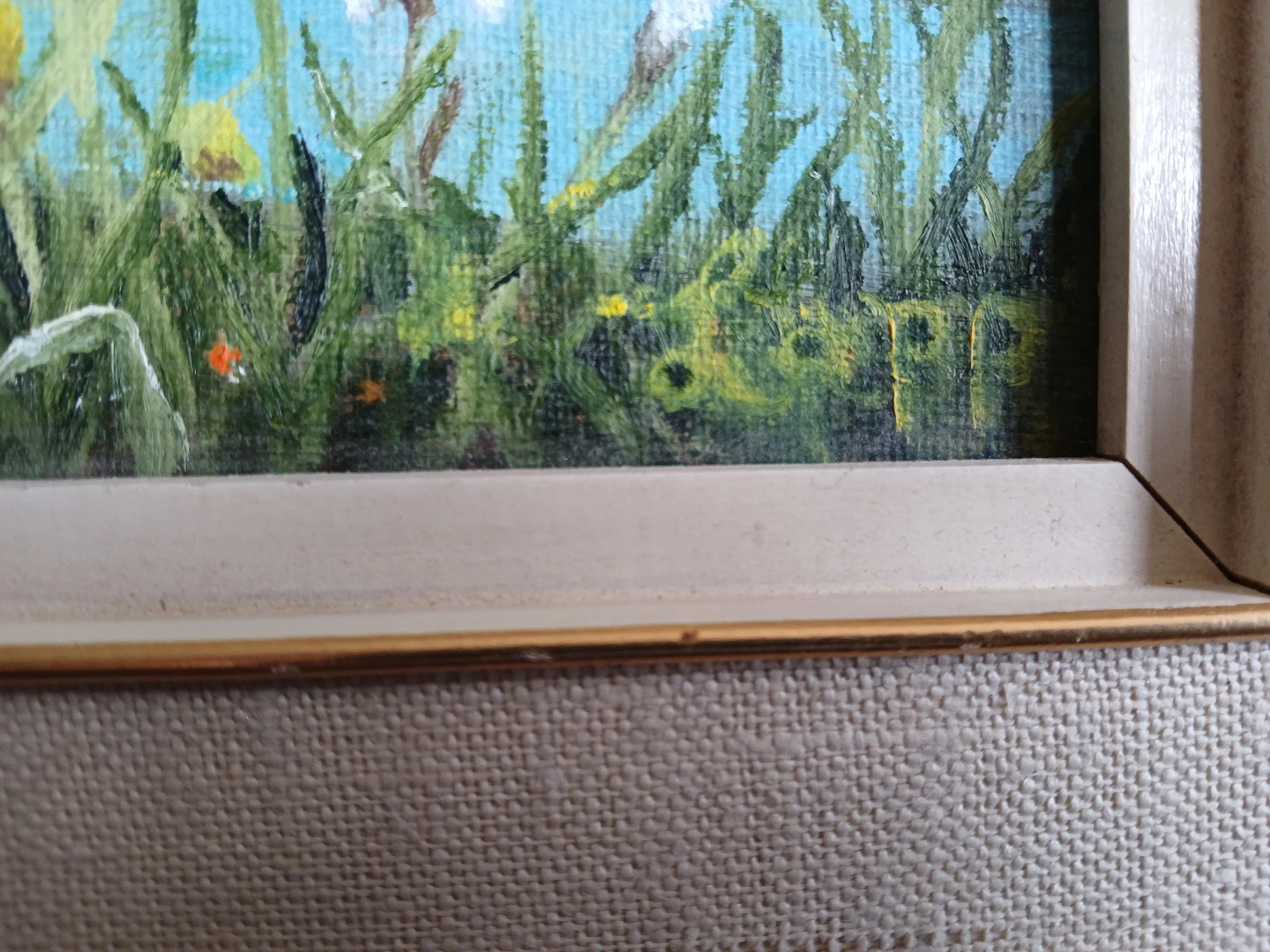 Original Oil Painting "Monet's Garden" by Peggy Lunn - photo 2