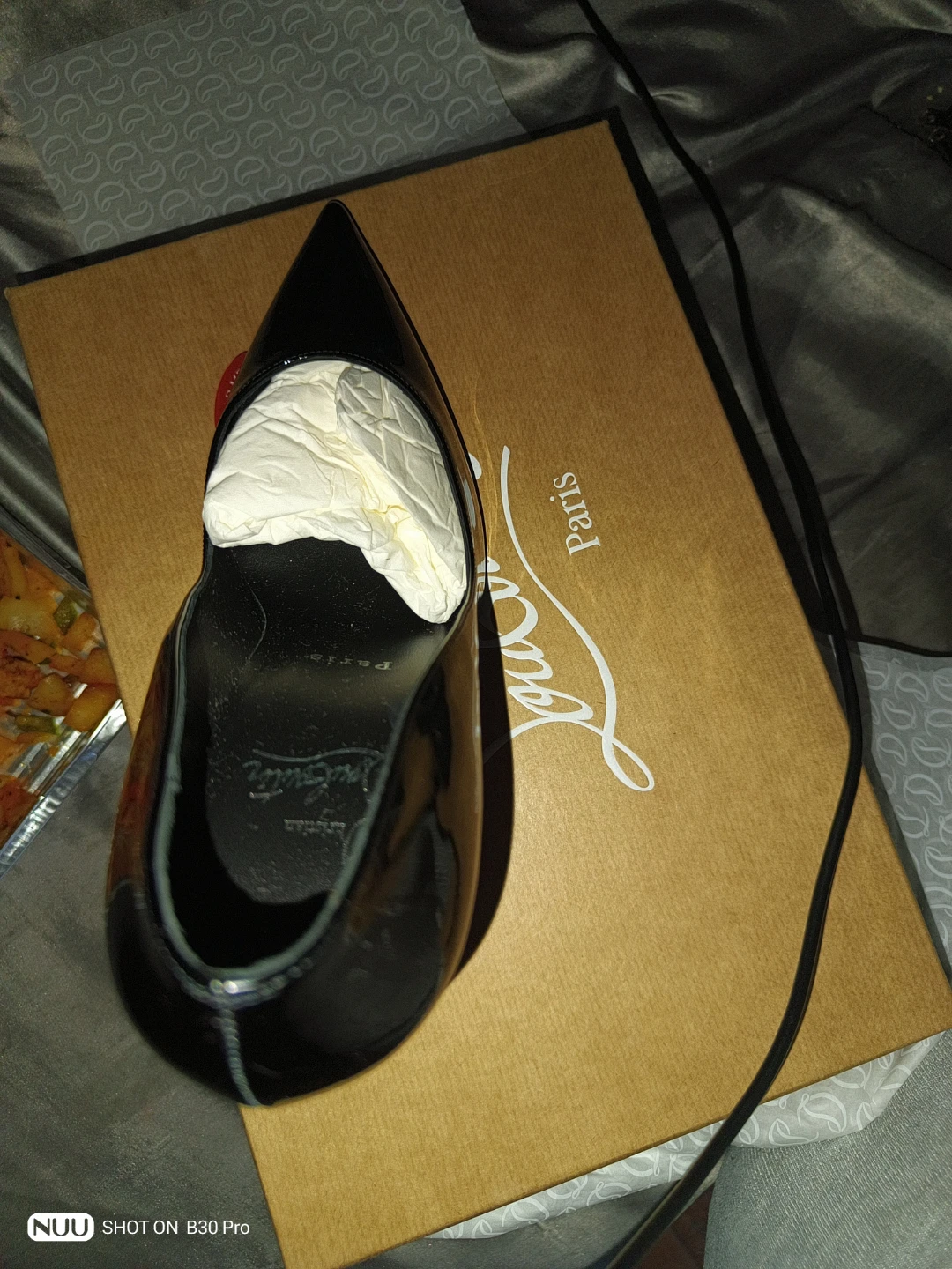 Christian Louboutin Black Patent Leather Heels