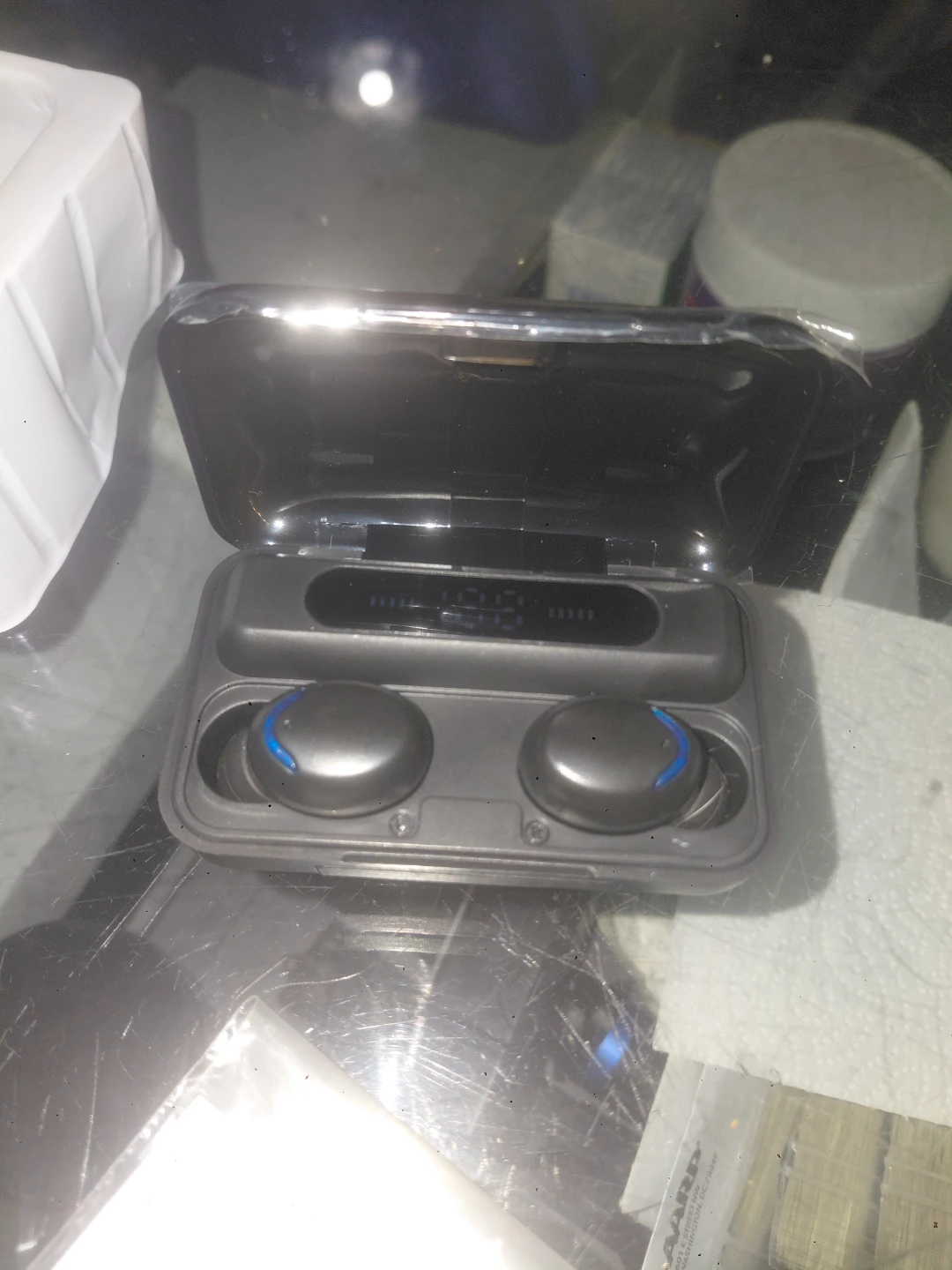 TWS F9 V5.1 True Wireless Earbuds with Power Bank Charging Case - photo 2
