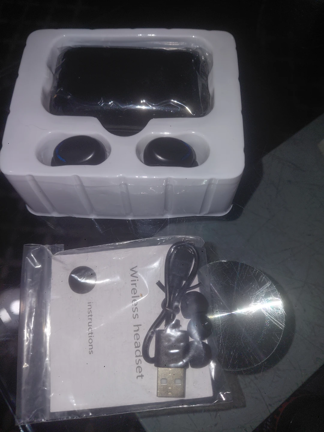 TWS F9 V5.1 True Wireless Earbuds with Power Bank Charging Case - photo 4