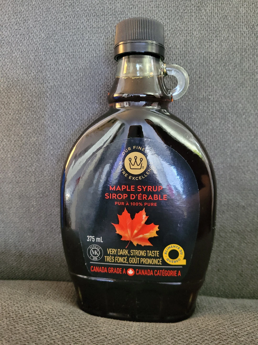 Our Finest Maple Syrup - 375ml