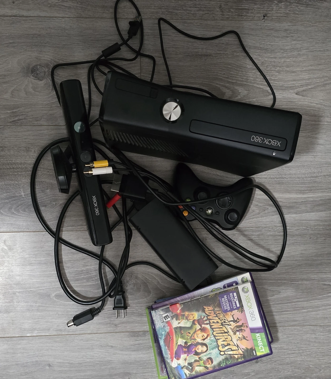 Xbox 360 Console Bundle with Kinect Adventures
