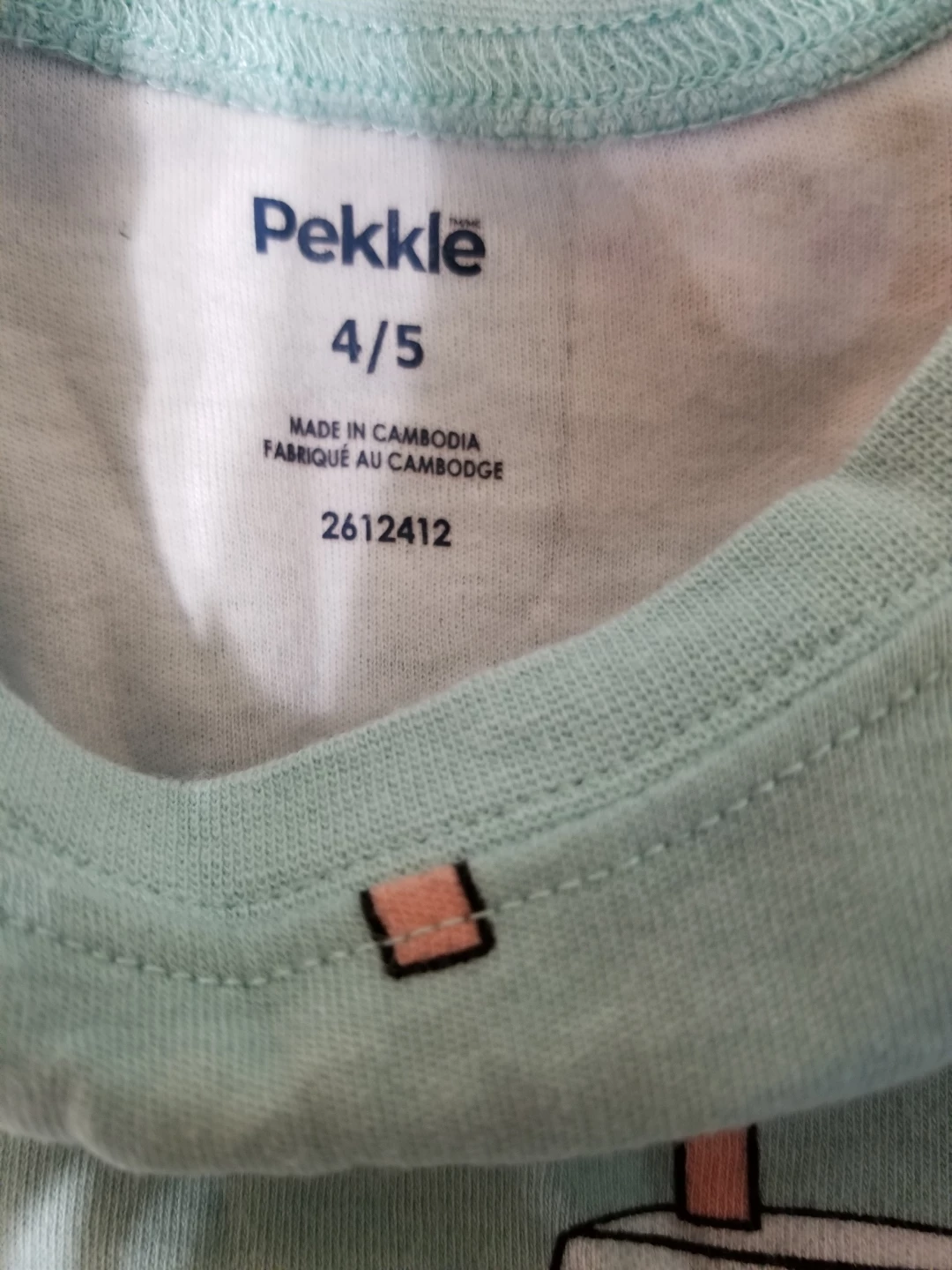 Pekkle Kids Pajamas Size 4/5 🧡 - photo 3