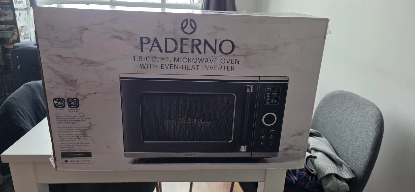Paderno 1.6 cu. ft. Microwave Oven with Even-Heat Inverter - photo 3