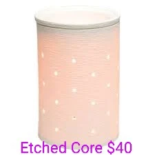 Etched Core Scentsy Warmer