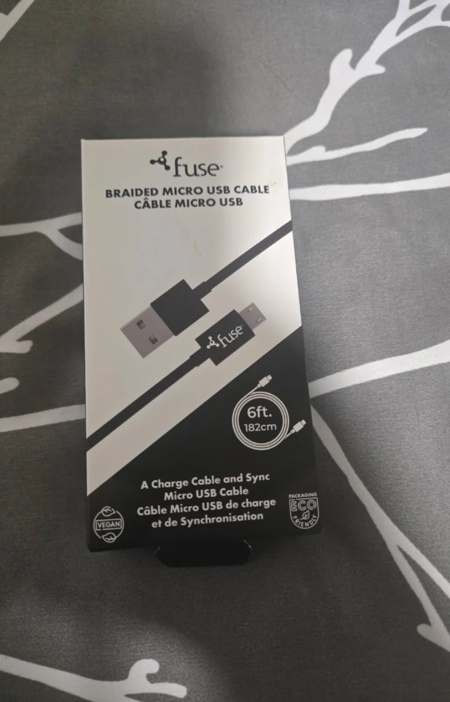 Fuse Braided Micro USB Cable - 6ft