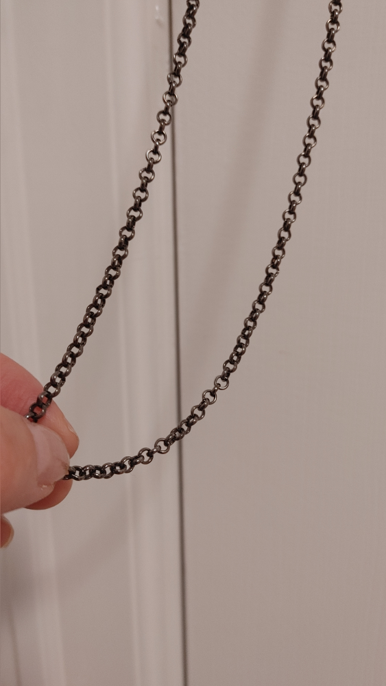 Heart Pendant Necklace with Rhinestones - photo 3