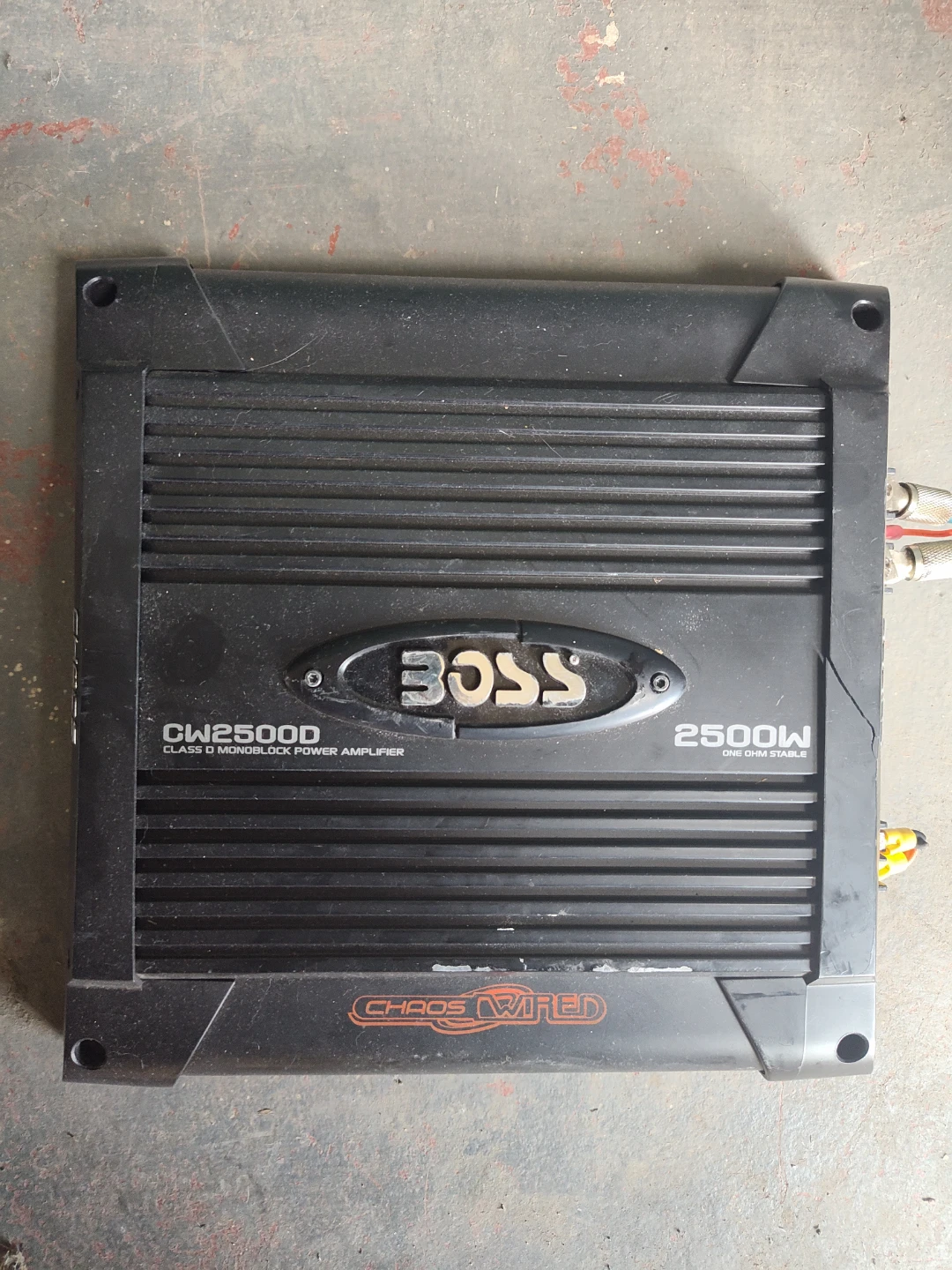 BOSS CW2500D Class D Monoblock Power Amplifier 2500W - photo 3