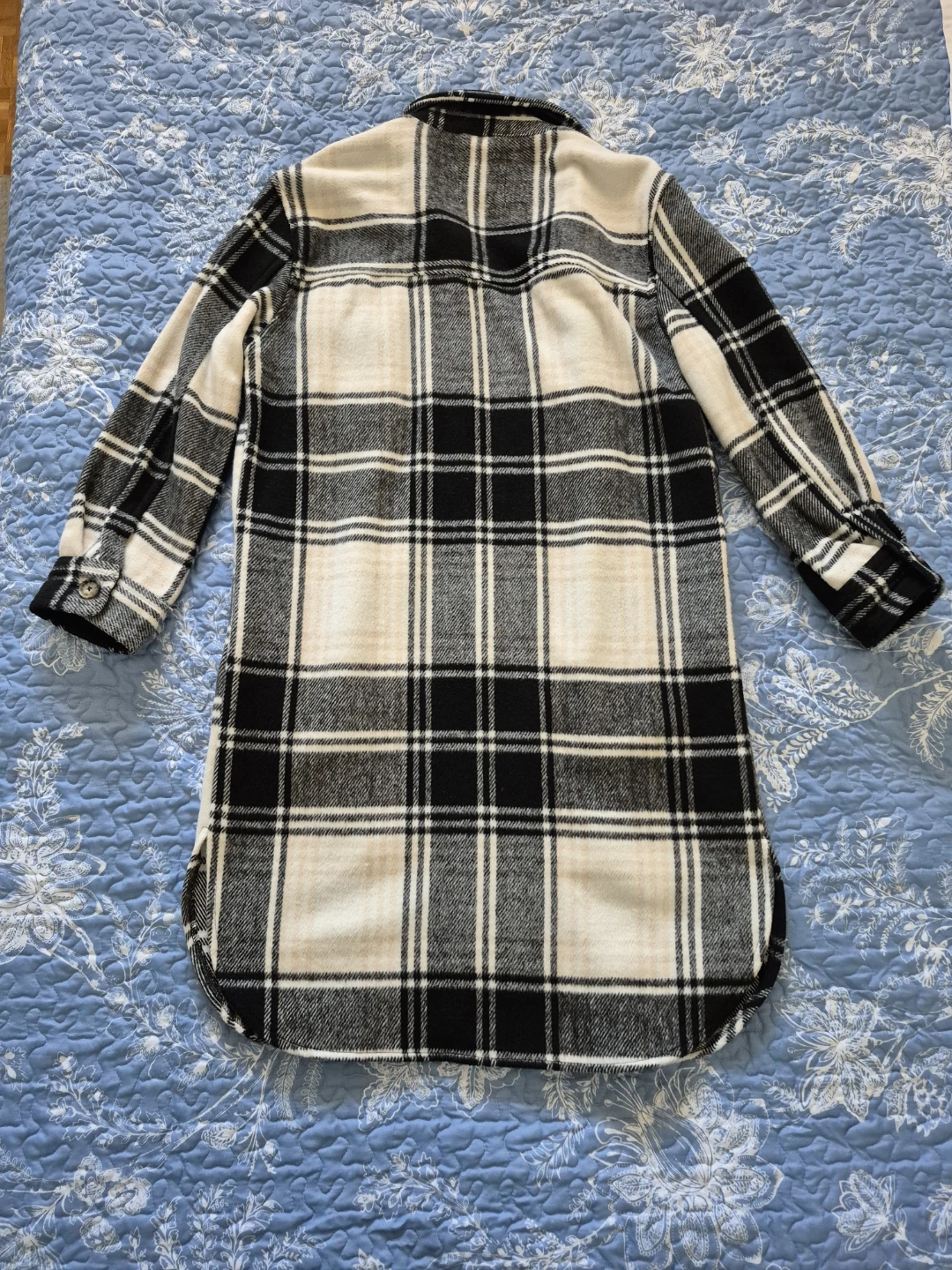 Bluenotes Plaid Shacket (Coat)- Medium - photo 3
