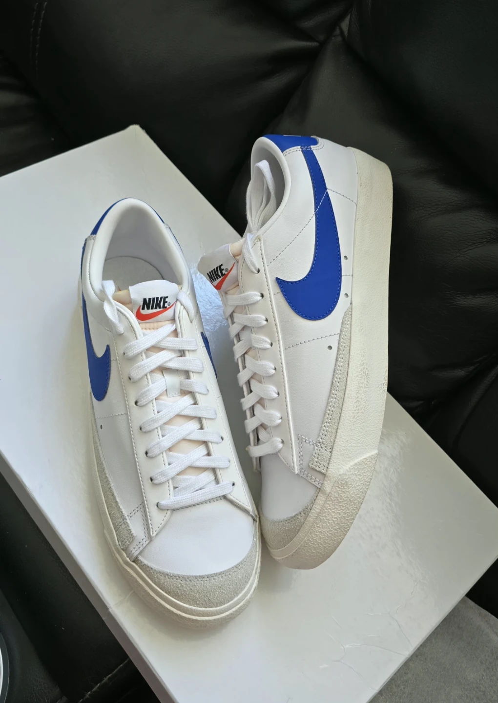 Brand new Nike Blazer Low '77 Vintage 'White Hyper Royal' low - photo 3