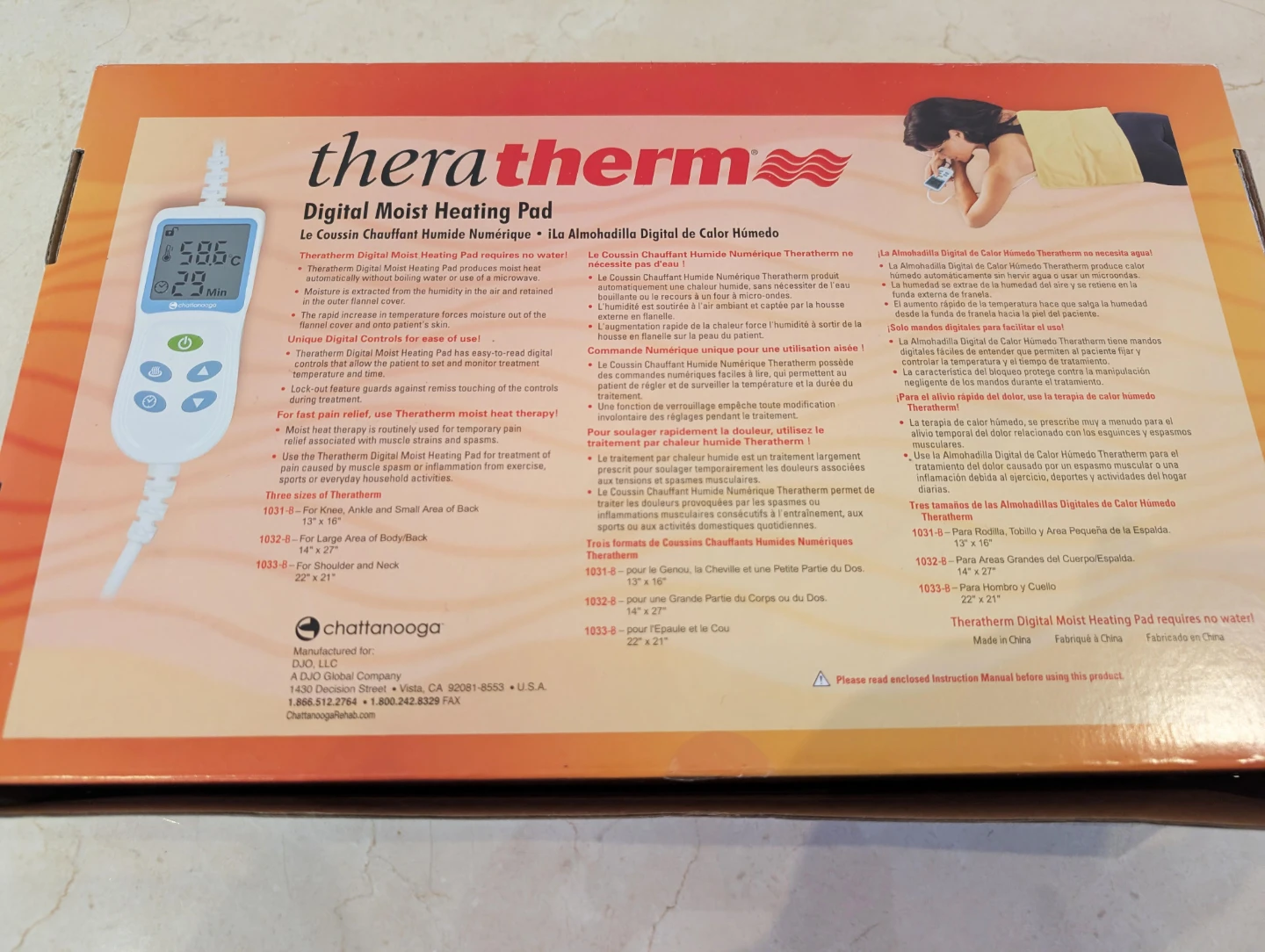 TheraTherm Digital Moist Heating Pad - photo 4