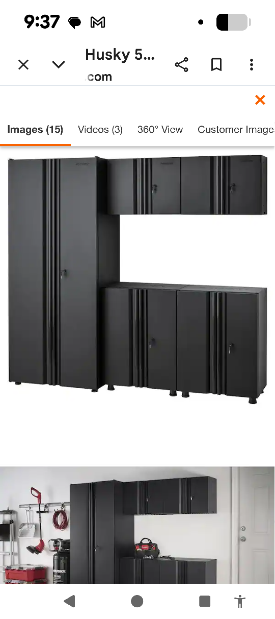 Husky 5-Piece Garage Cabinet Set