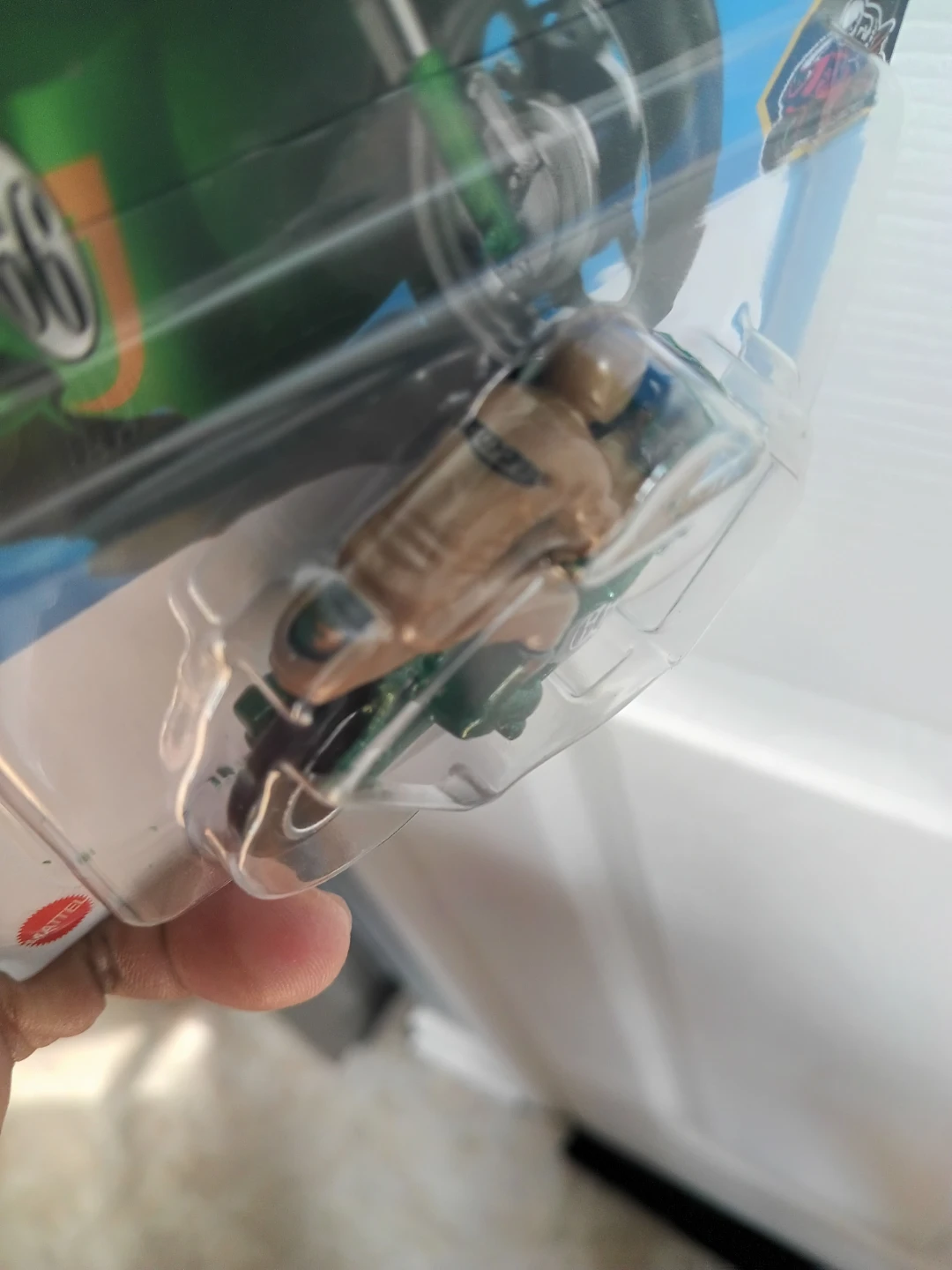 Hot Wheels 1966 Triumph Tiger 100 Motorcycle Toy - photo 3