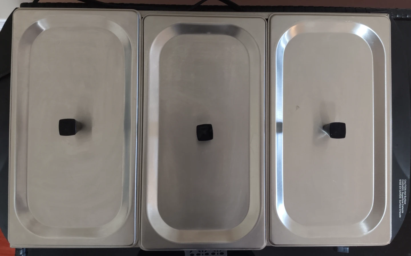 Bravetti 3-Compartment Food Warmer - photo 2