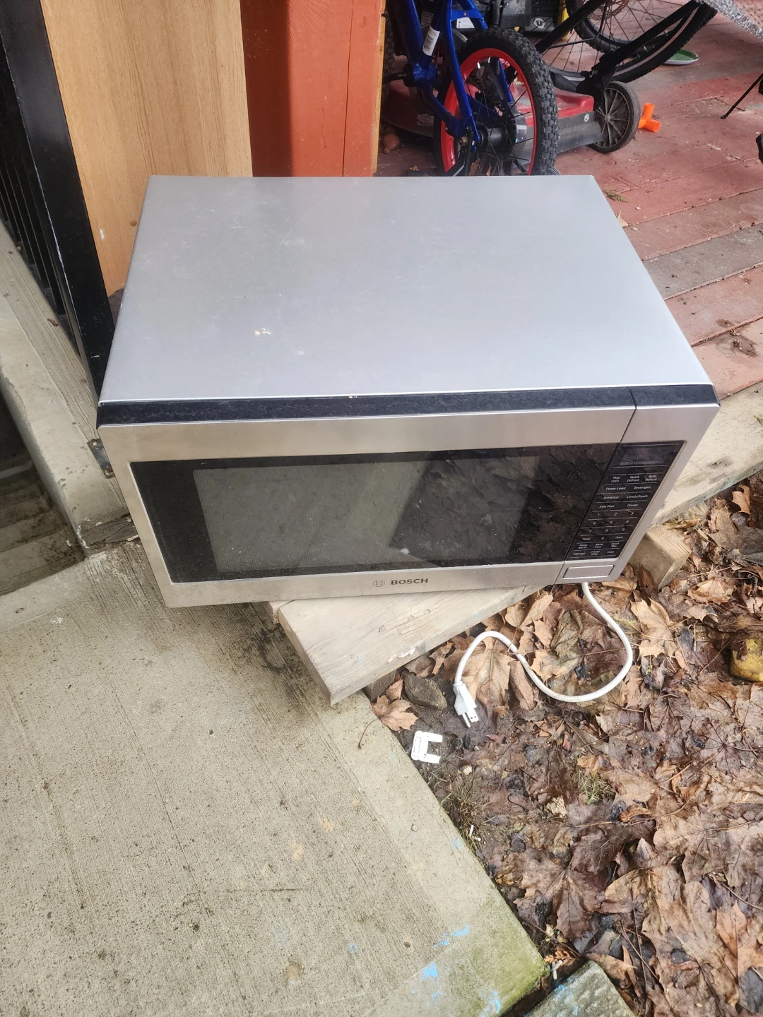 Bosch Stainless Steel Microwave