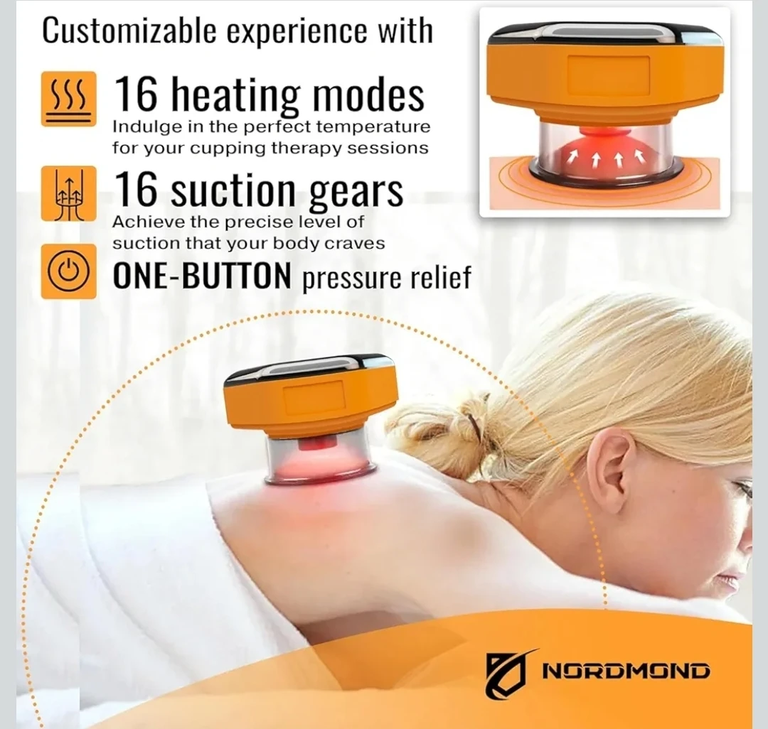 Nordmond VitalTherm Pro Smart Electric Cupping Massager - photo 3