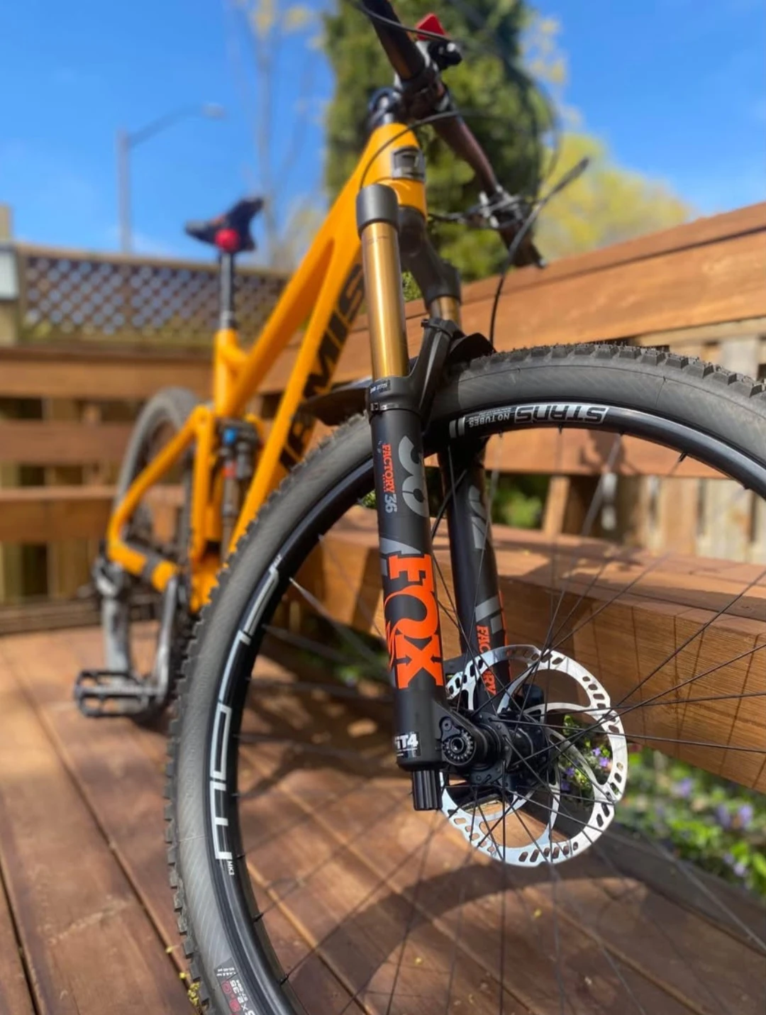 JAMIS Hardline C2 Full Suspension Mountain Bike - Orange - photo 3
