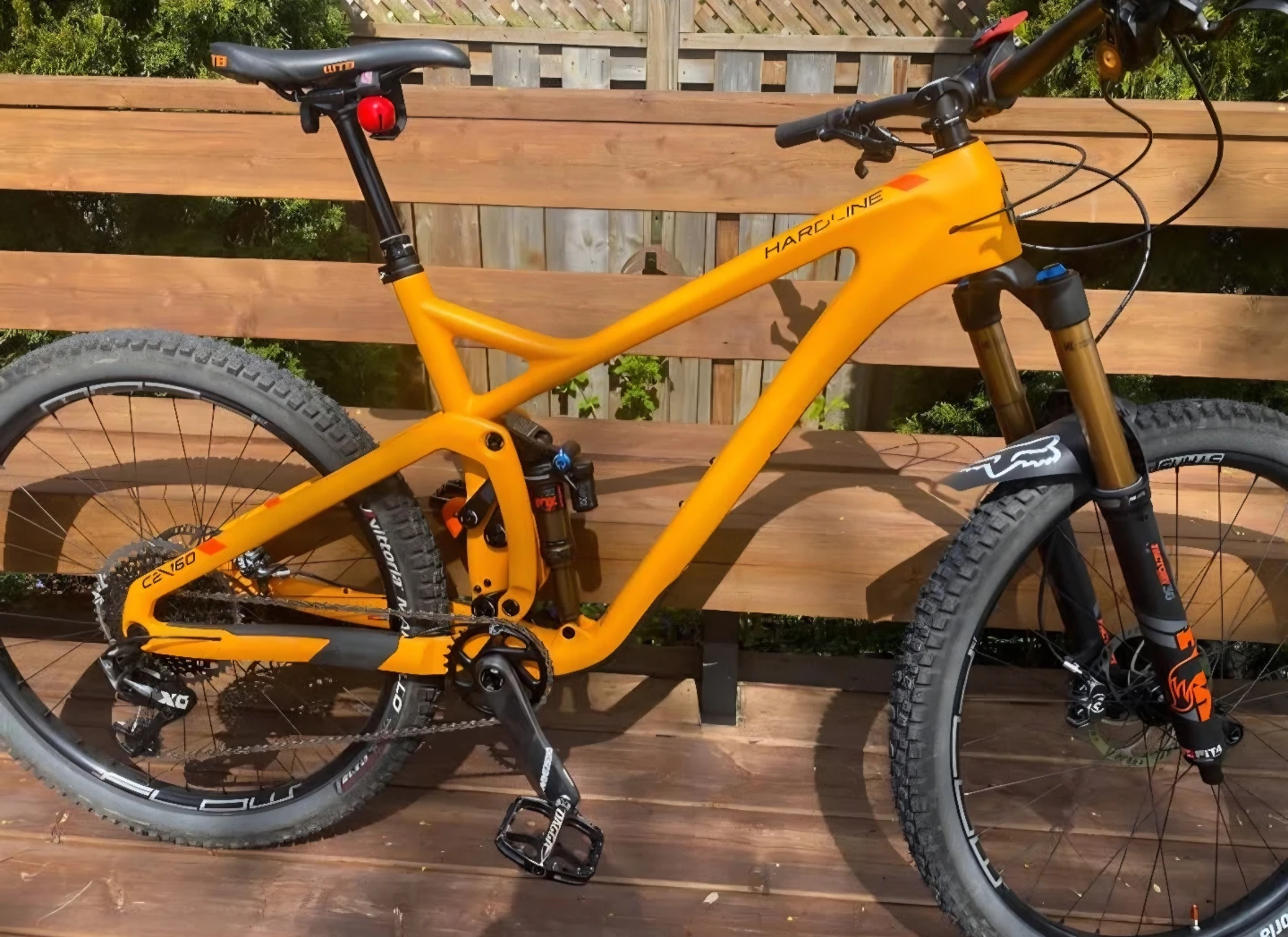 JAMIS Hardline C2 Full Suspension Mountain Bike - Orange - photo 4