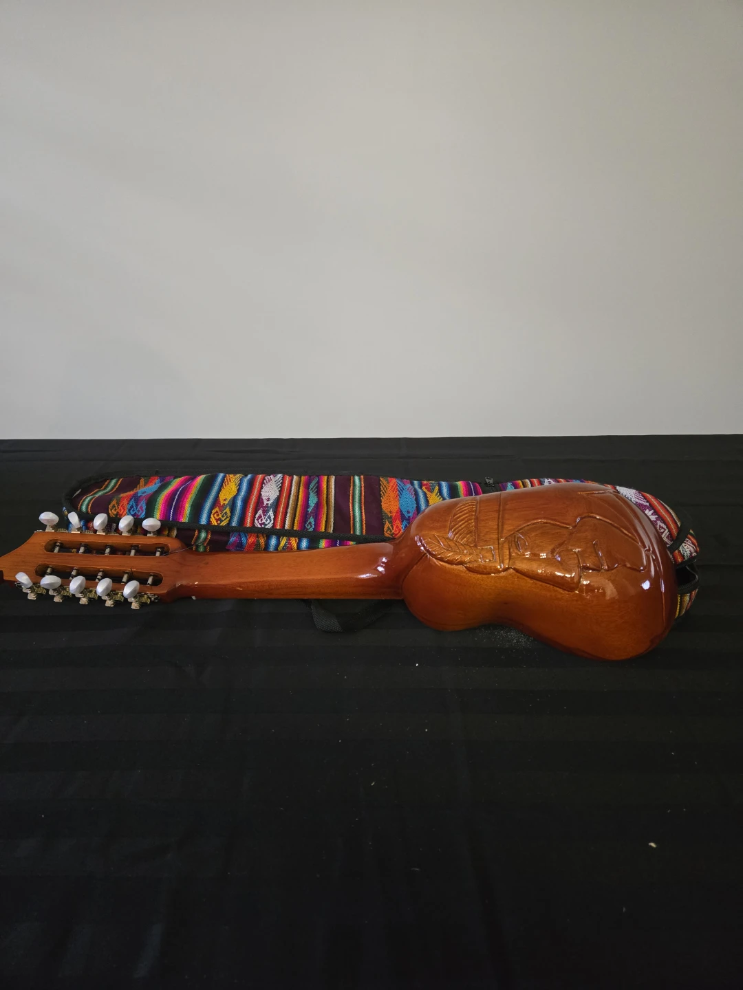 Ecuadorian Charango with Embroidered Gig Bag - photo 2