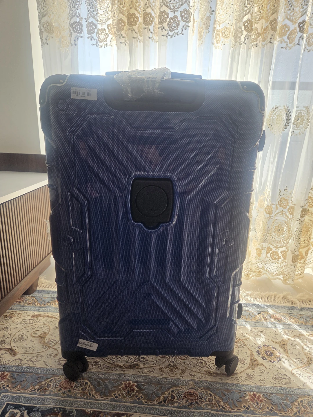 Blue Hardside Spinner Luggage - photo 3