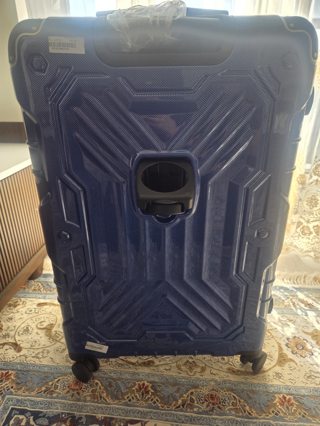 Blue Hardside Spinner Luggage - photo 4