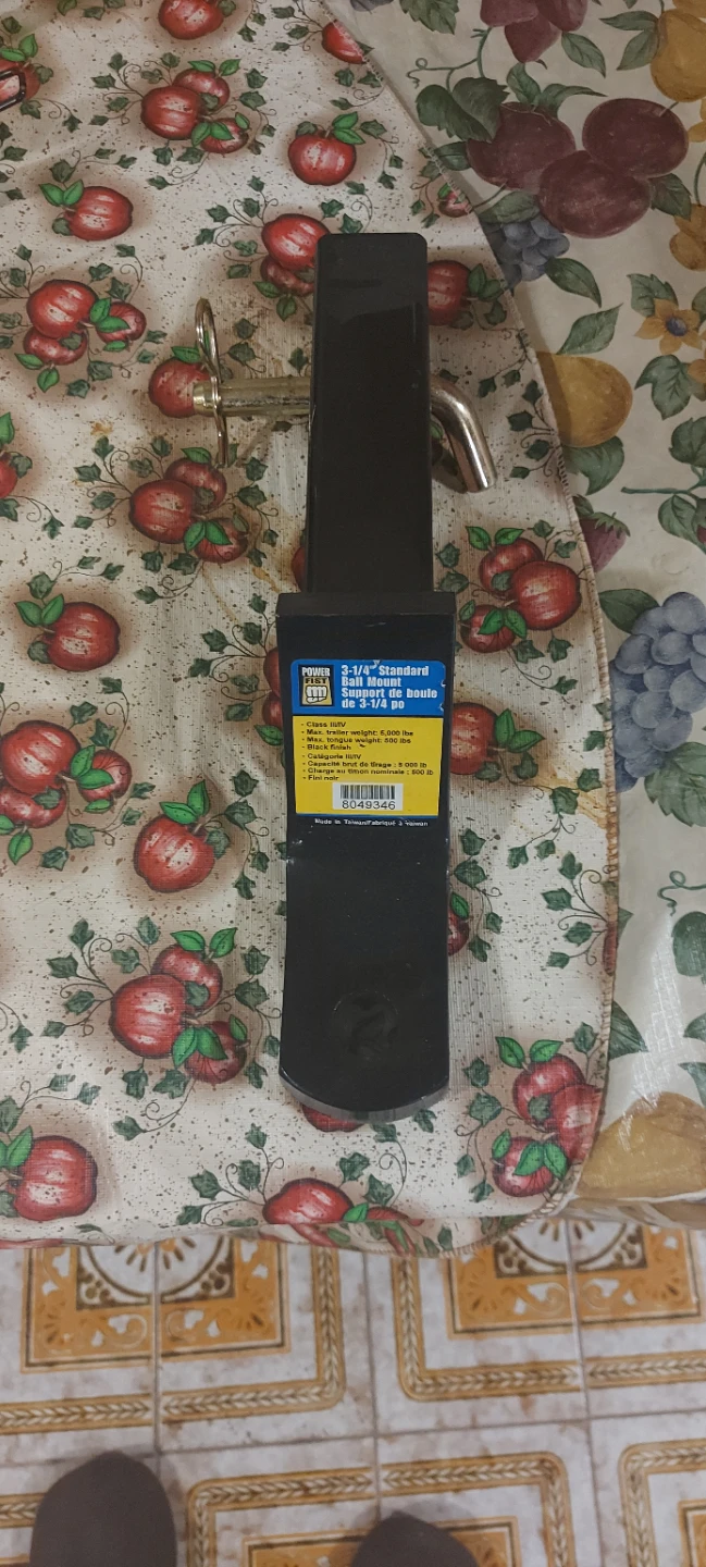 POWER FIST 3-1/4" Standard Ball Mount towing