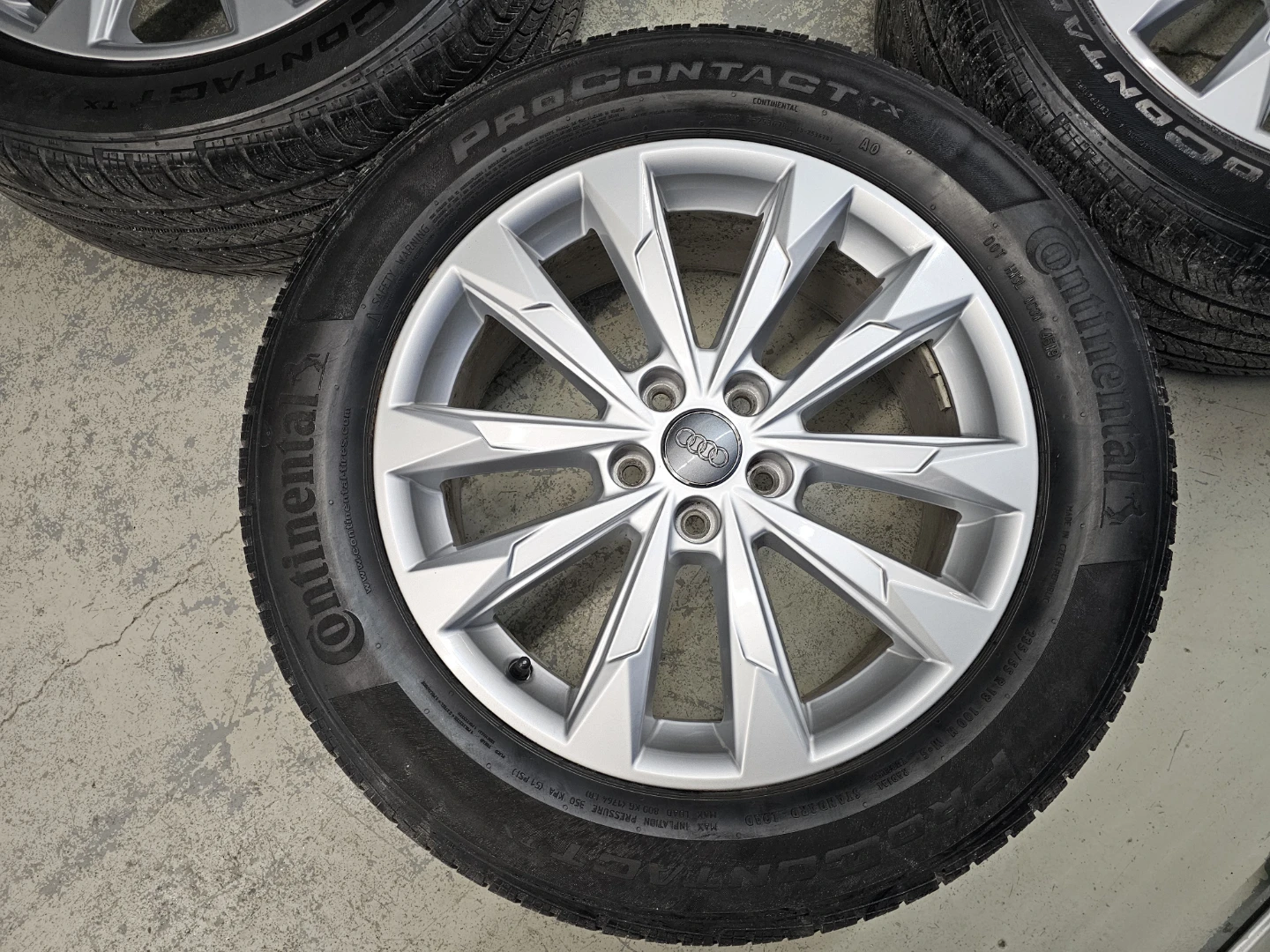 AUDI Q3 RIMS AND ALL SEASON TIRES 235/55 R18 - photo 4