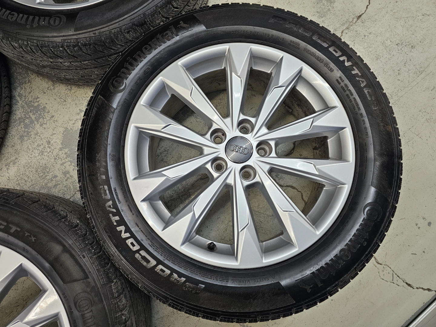 AUDI Q3 RIMS AND ALL SEASON TIRES 235/55 R18 - photo 5