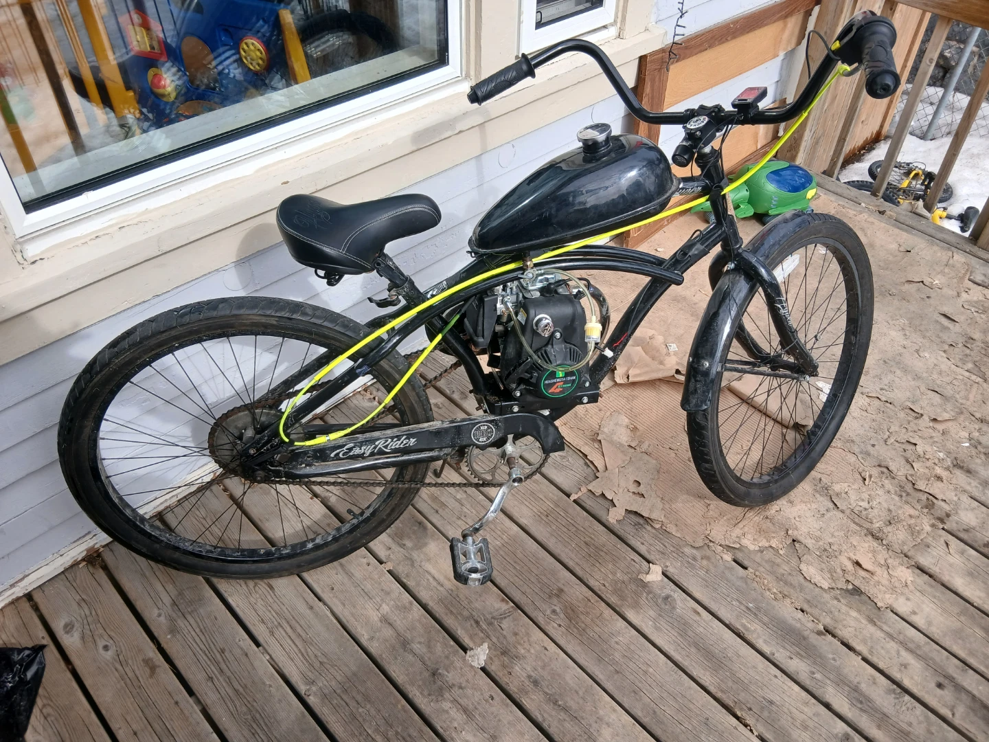 Black Motorized Bicycle - Easy Rider - photo 2