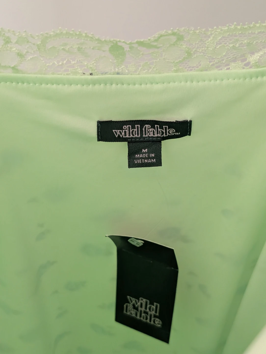 Wild Fable Green Floral Slip Dress Size M - photo 3
