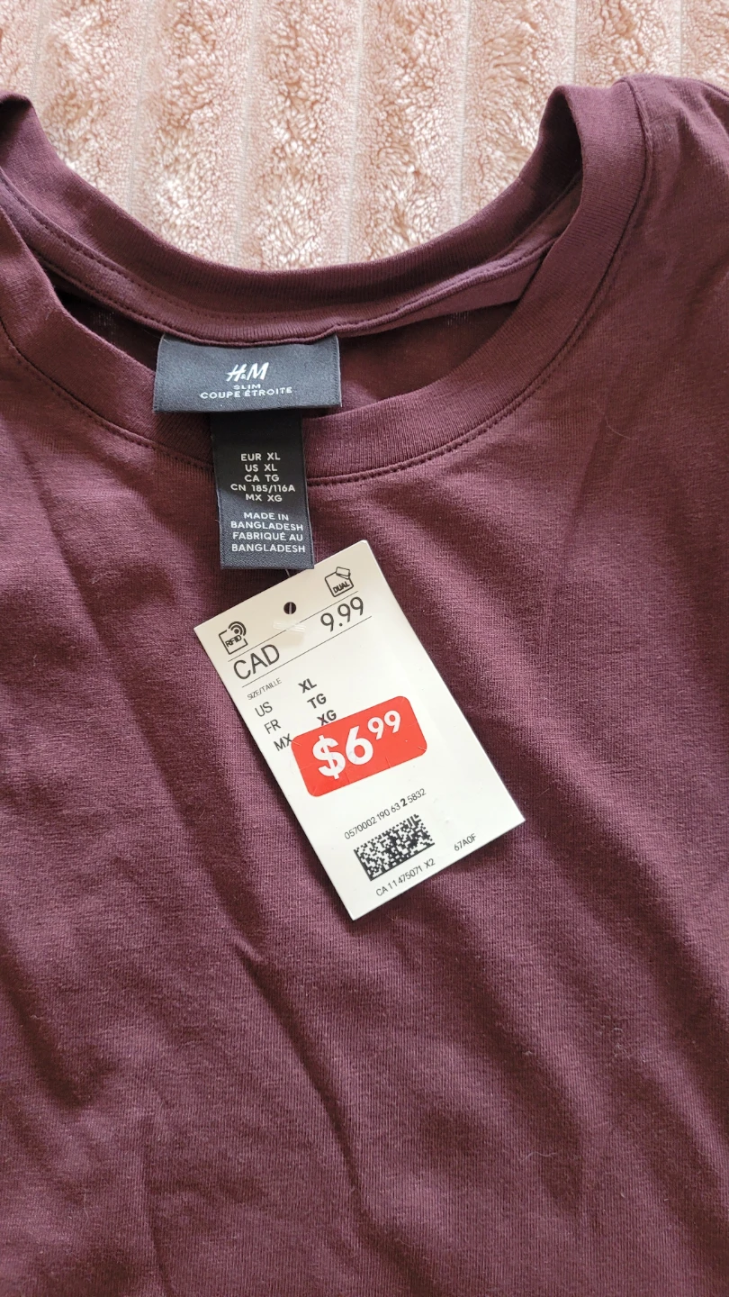 5 New T-Shirt - Size XL - photo 2