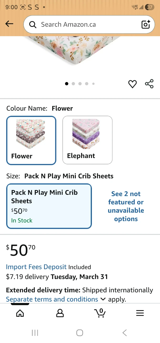 4 Pack Baby boy and Girl Pack N Play Mini Crib Sheets Set ..... - photo 2