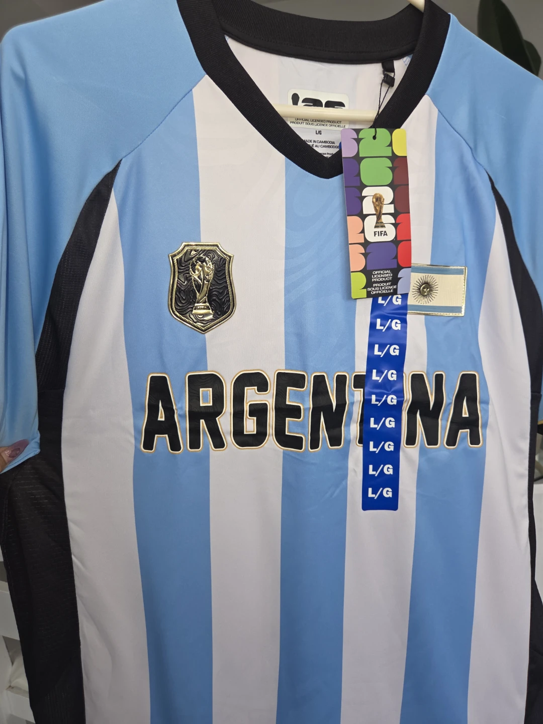 Argentina FIFA 2026 World Cup Soccer Jersey - photo 5
