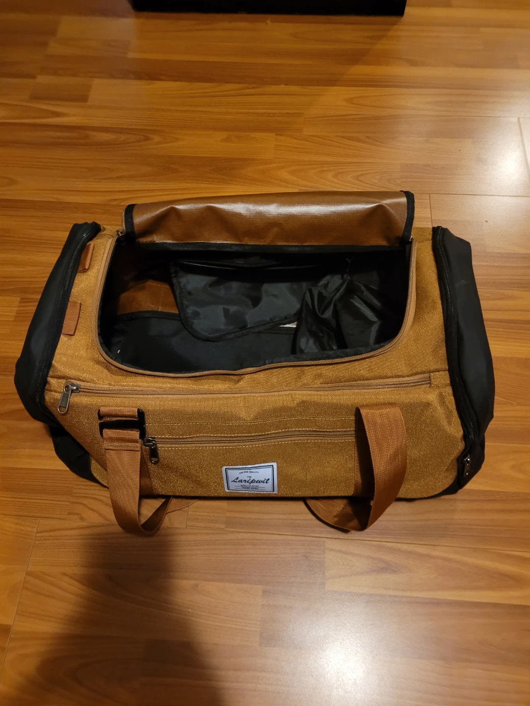 Laripuit Duffle Bag - Tan/Black - photo 2
