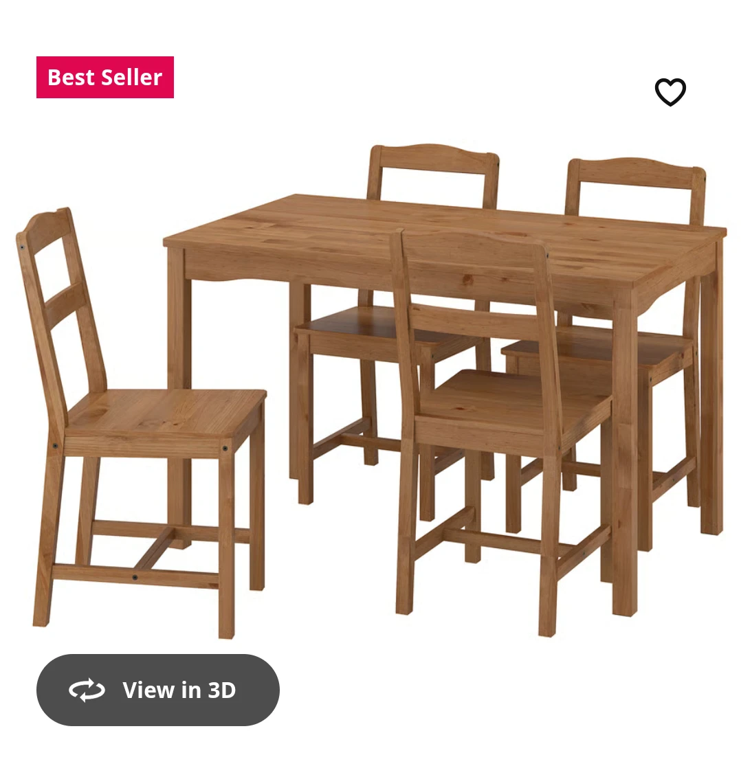 IKEA Dining Table and Chairs Set