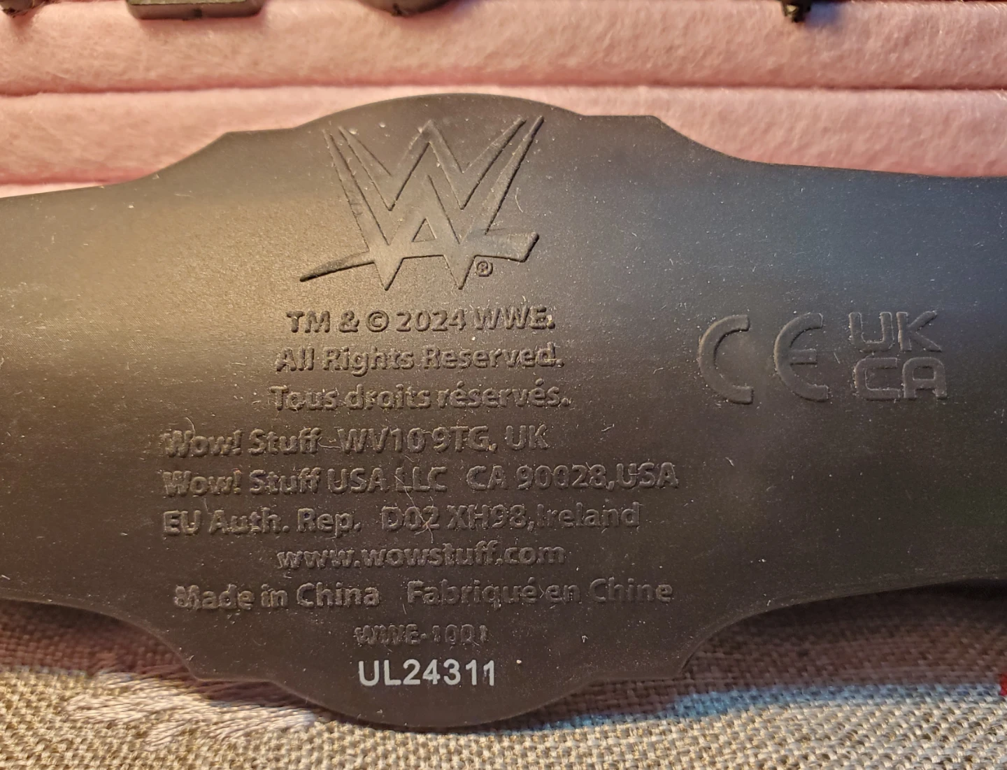 WWE Slapband Series 1 Intercontinental Championship Belt - photo 4
