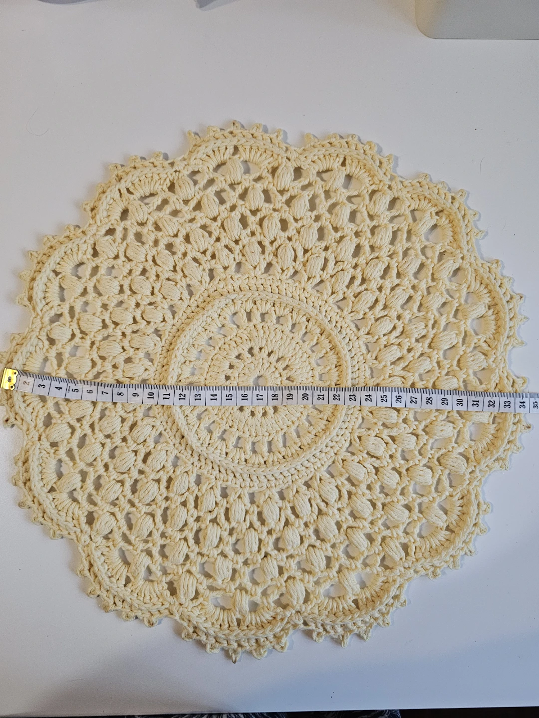Hand Crocheted Doily - photo 2