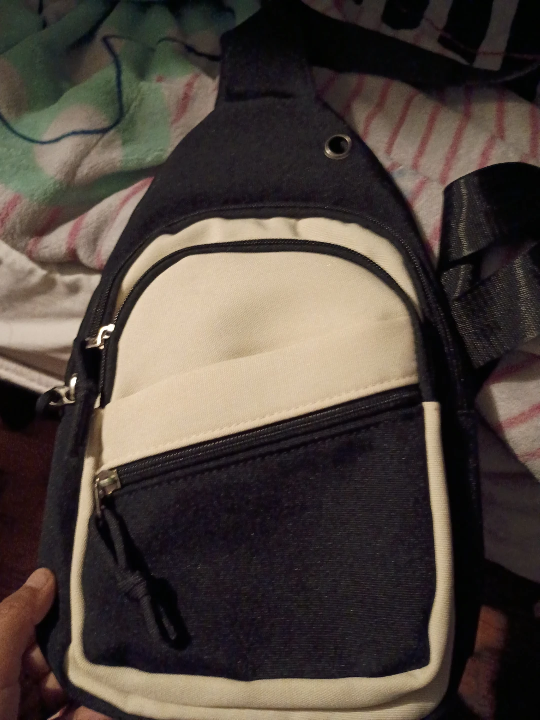 Black and Tan Sling Bag - photo 3