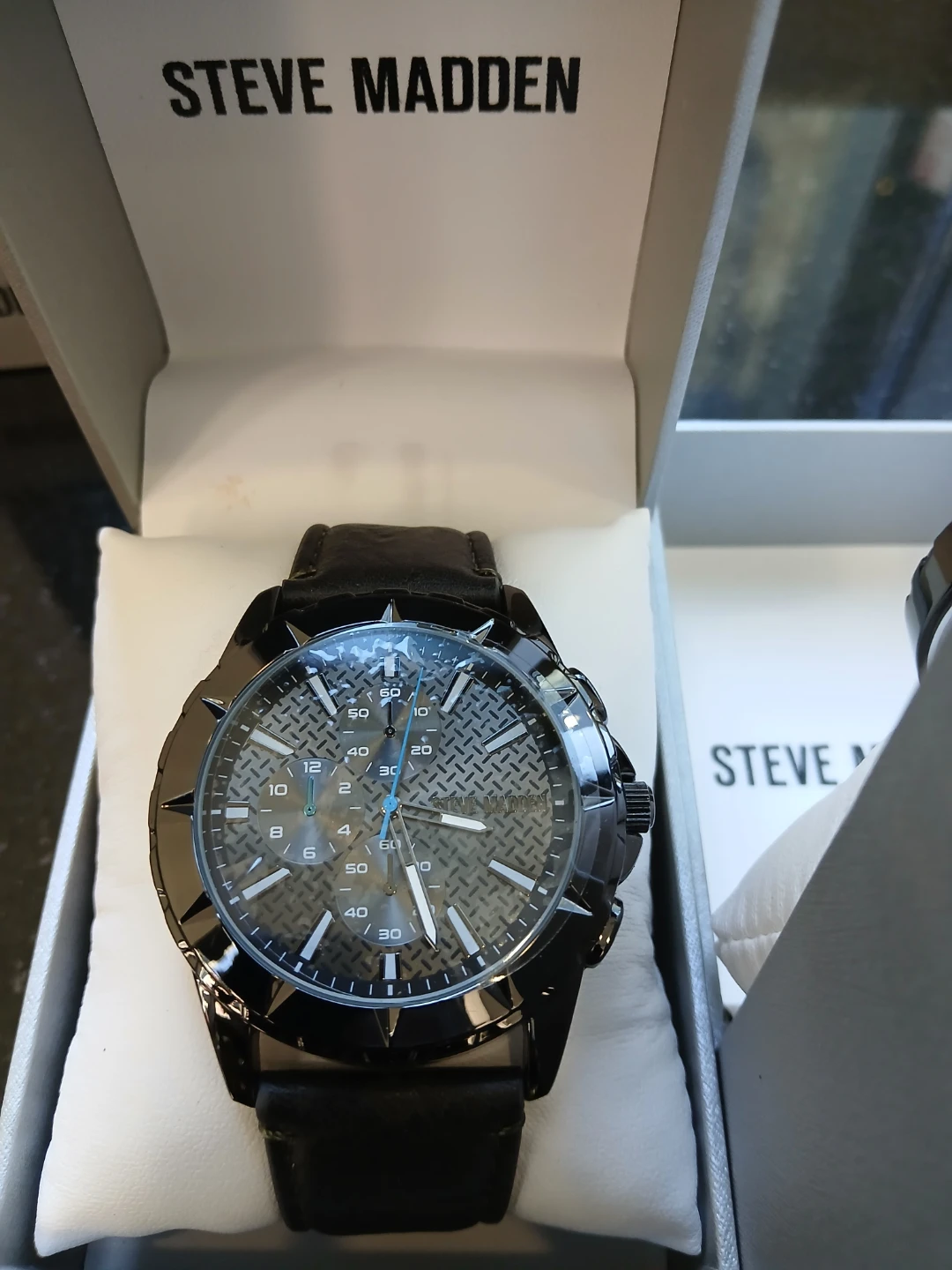 Steve Madden SM-9187GYBK Watch