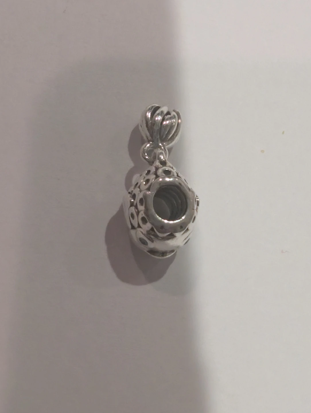 Sterling Silver Pandora Pufferfish Charm Bead - photo 2