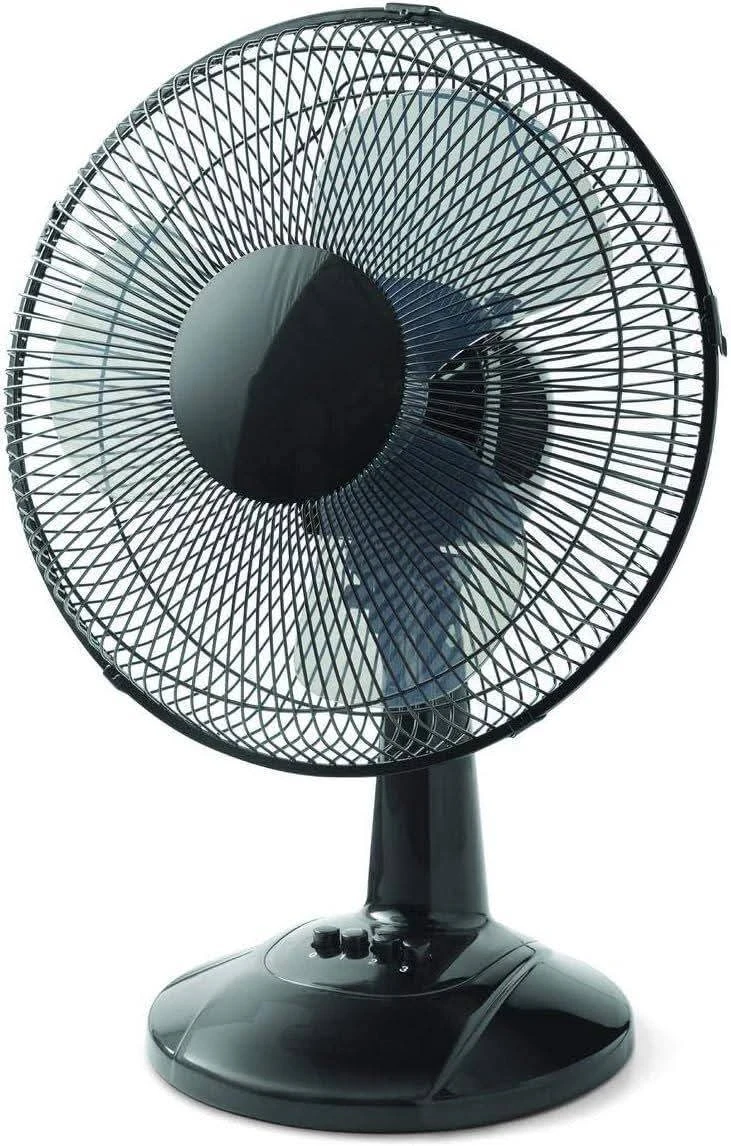 Black Oscillating Table Fan - photo 3