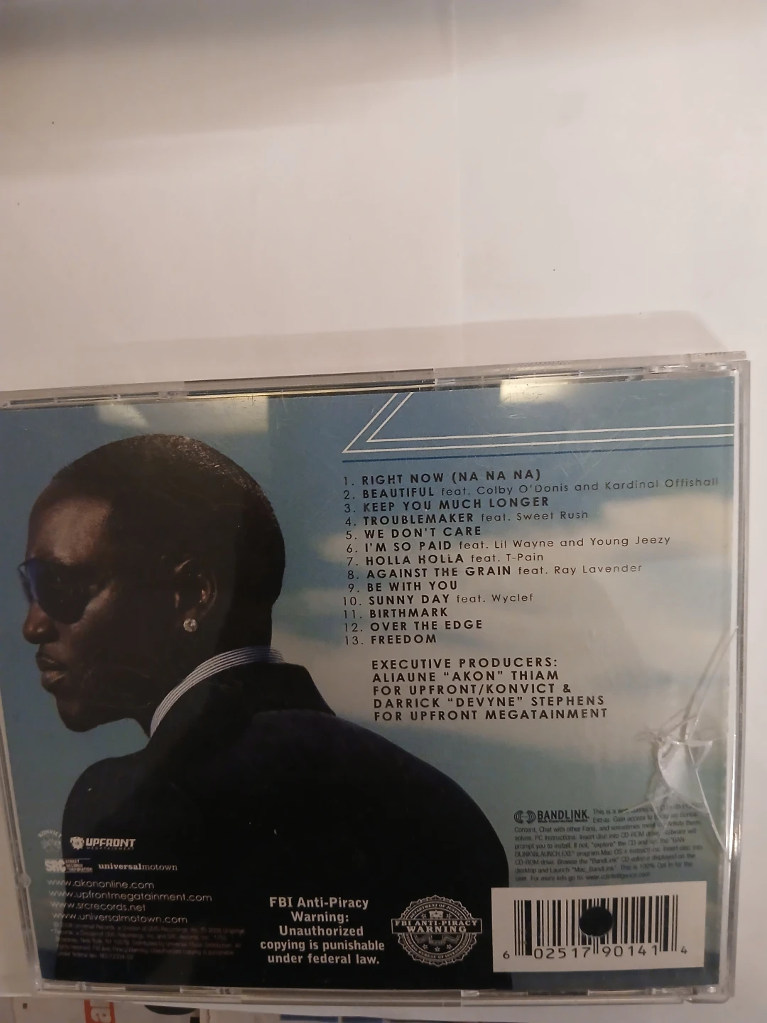 Akon Freedom CD - photo 2