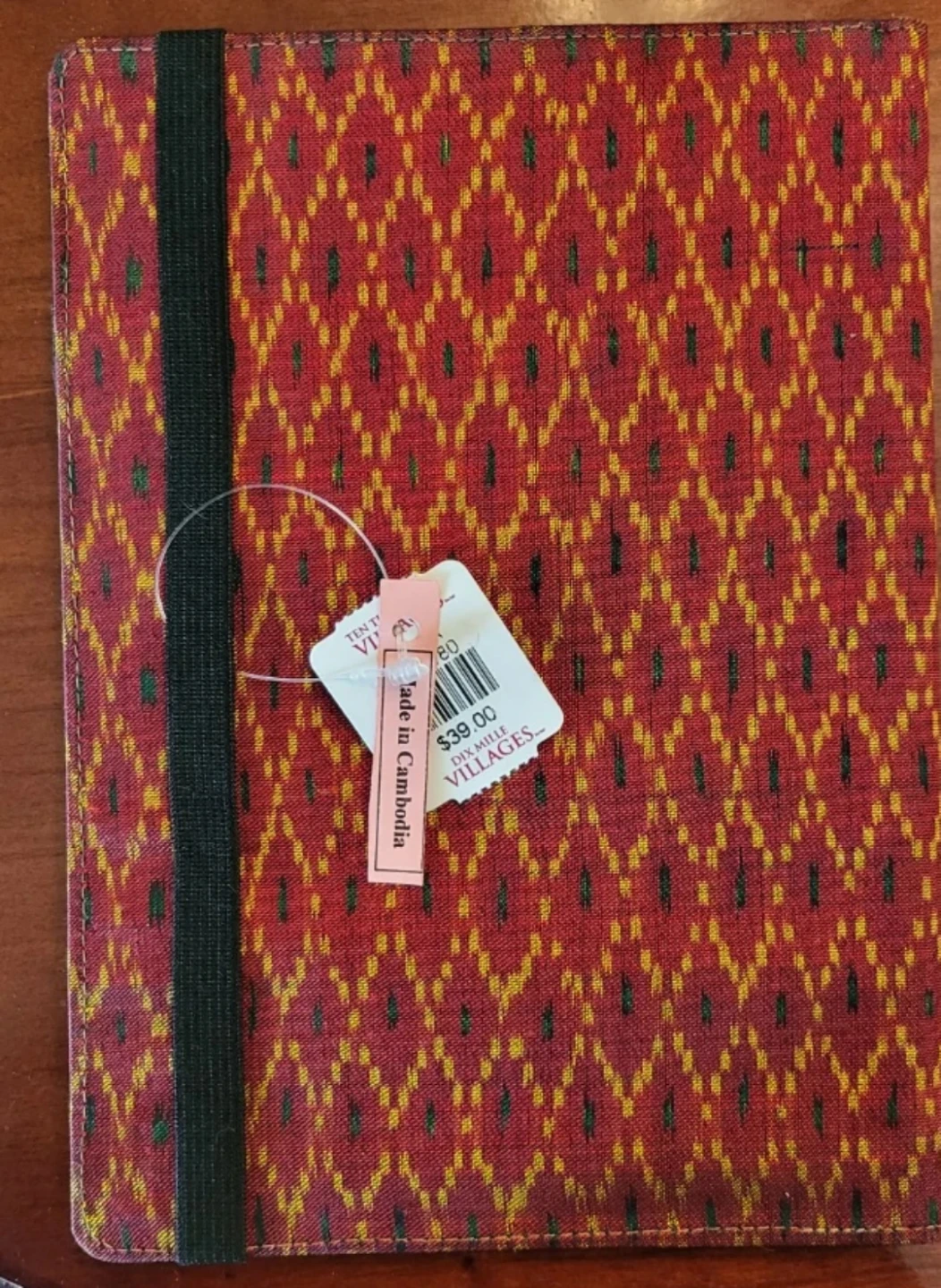 New Hand-Woven Silk Tablet or Notebook Cover - photo 2