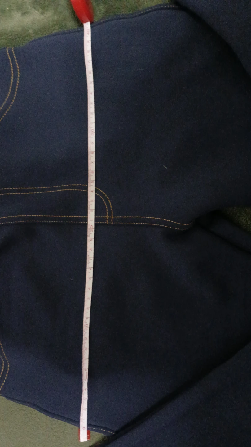 Women's Navy Blue Fleece-Lined Leggings - photo 5