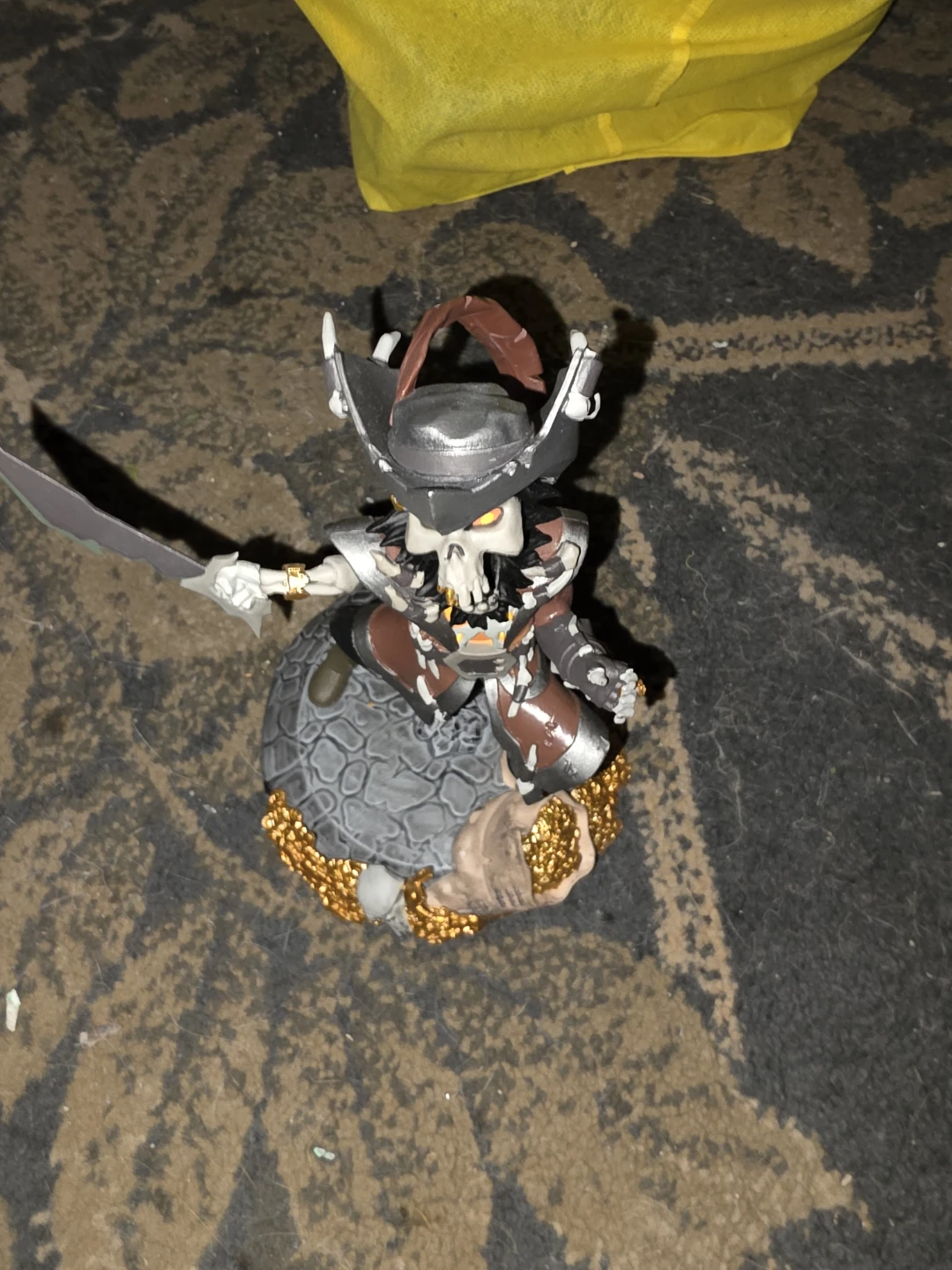 Pirate Skeleton Action Figure with Sword