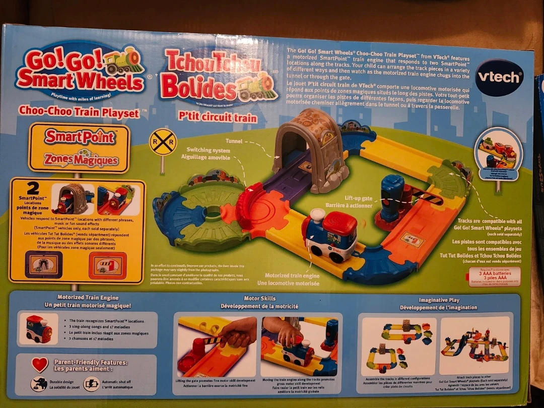 VTech Go! Go! Smart Wheels Choo-Choo Train Playset - photo 2