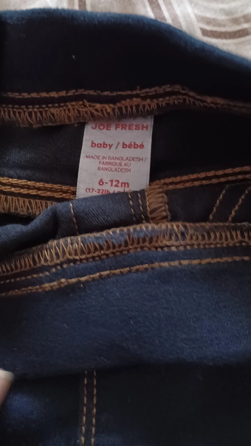 Joe Fresh Baby Denim Pants 6-12 Months - photo 2